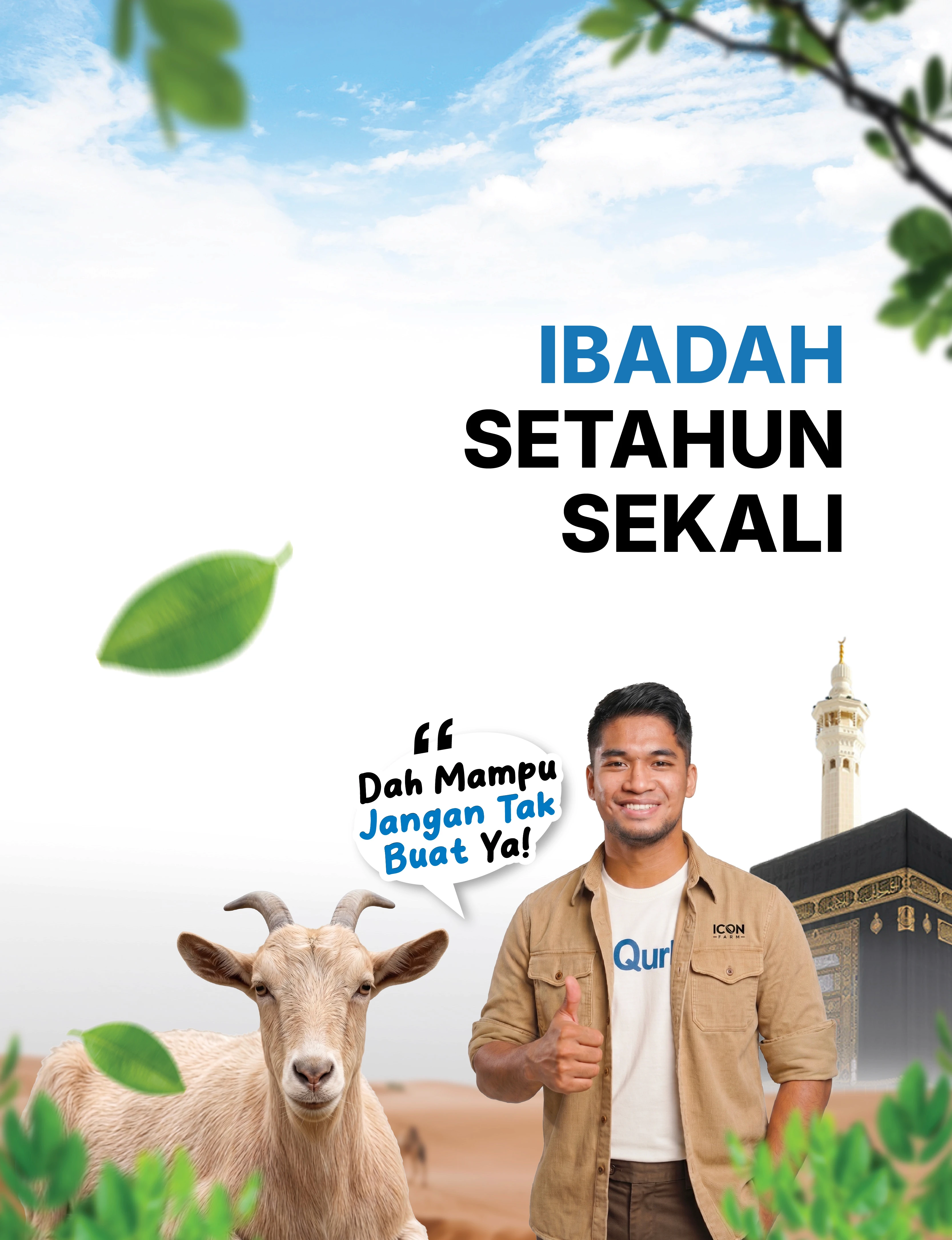 Qurban Mekah untuk jemaah dan warga penduduk Mekah