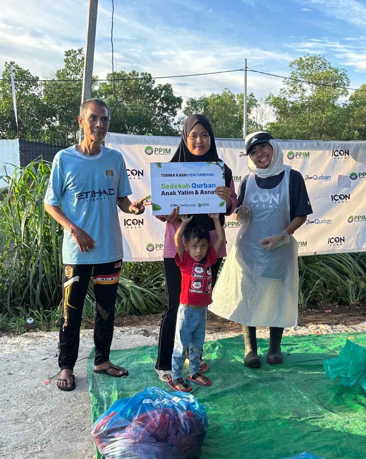 Agihan daging qurban